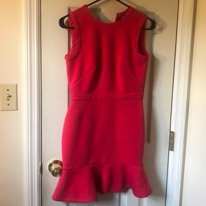 Hot pink Ann Taylor Loft dress